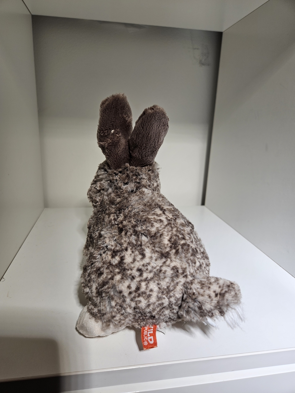 Soft Brown & Cream Rabbit Plush Toy - Cuddly Kids Stuffed Animal - Picture 3 of 4